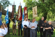 Bischofbesuch 1.000 jährige Wolfgangseiche