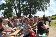 Bischofbesuch 1.000 jährige Wolfgangseiche